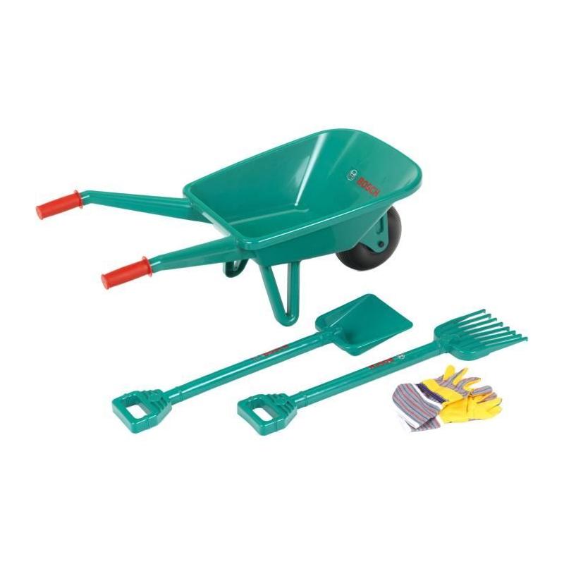 Ensemble de jardinage Bosch avec brouette - KLEIN - 4 pièces