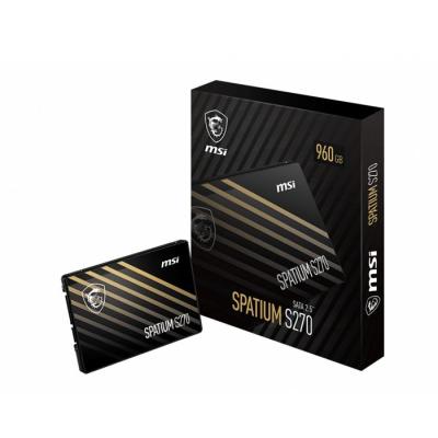 SSD MSI SPATIUM S270 - 240 Go - 2,5 - Performances rapides