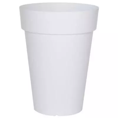 Pot de fleur RIVIERA Soleilla haut - 53 cm - Blanc