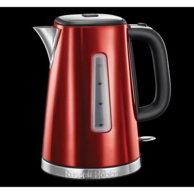 Bouilloire Electrique 1.7L Luna - RUSSELL HOBBS - Rouge vibrante