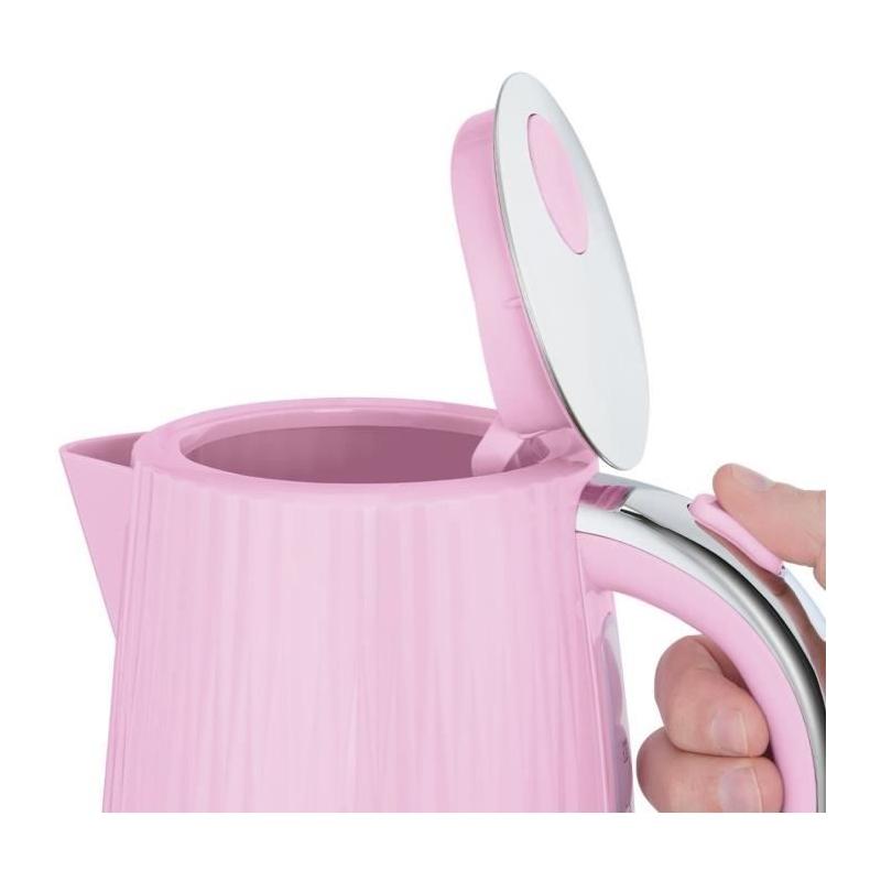 Bouilloire électrique RUSSELL HOBBS EDEN 2400 W - 1,7 L - Framboise