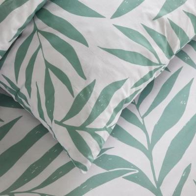 Parure de lit TODAY Crazy - Imprimé Floral - 2 personnes - Blanc