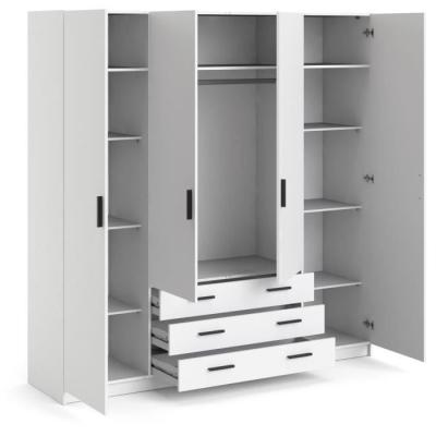Armoire VEGA - Spacieuse et élégante pour chambre - Livraison rapide