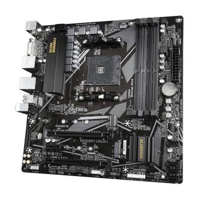 GIGABYTE B550M DS3H Carte mère - Processeurs AMD Ryzen 5000, VRM 5+3 phases, jusqu'à 4733 MHz DDR4, 1xPCIe 4.0 + 1xPCIe 3.0