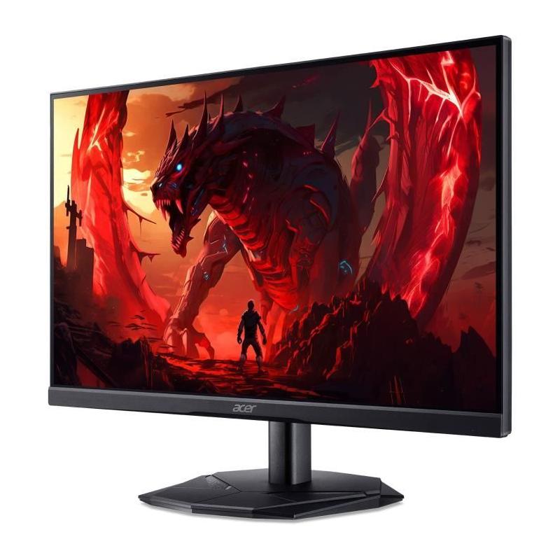 Écran PC Acer KG241Y - FHD 23,8" VA 180Hz 0,5ms - AMD FreeSync - Noir
