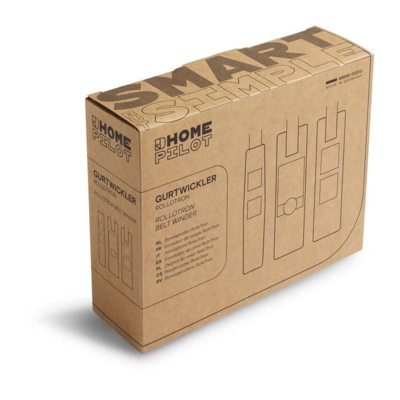 Enrouleur de sangle RolloTron mural pure - Force 30kg