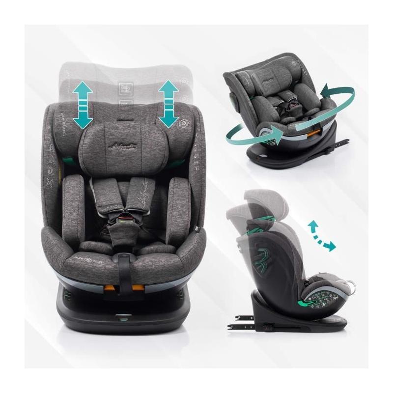 Siège auto pivotant 360° - BABYAUTO XPERTA BLACK LINE - I-Size - ISOFIX - 0-36 kg