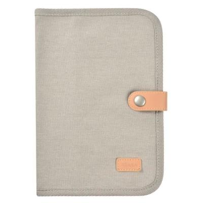 Protège Carnet de Santé BÉABA - Gris Perle