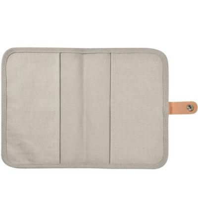 Protège Carnet de Santé BÉABA - Gris Perle