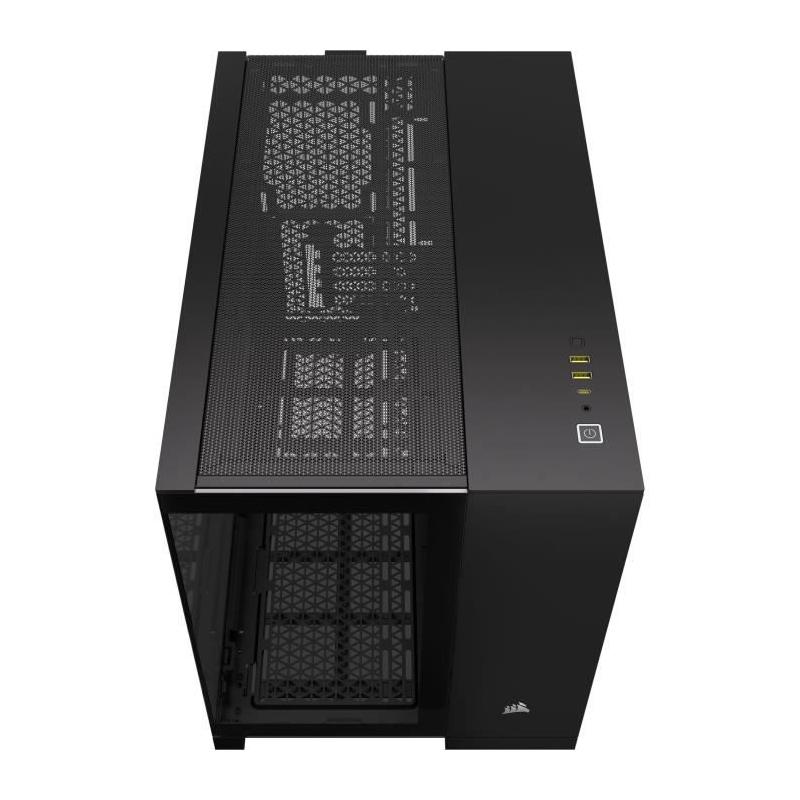 Boîtier PC CORSAIR 2500X : Design Dual Chamber & Verre Trempé - Noir