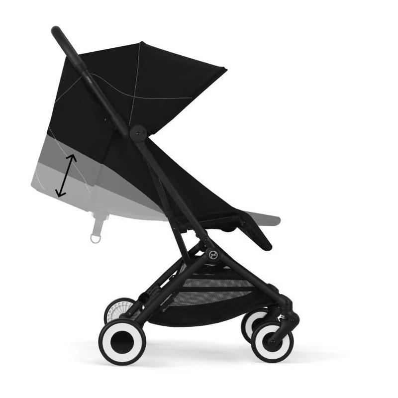 Poussette ultra compacte et confortable - ORFEO - 4 roues