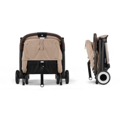 Poussette ultra compacte et confortable CYBEX - ORFEO - Beige Amande