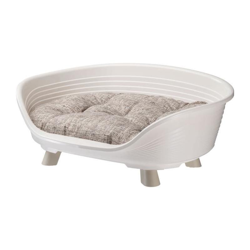 Corbeille FERPLAST THRONE 6 Blanc - Confort et élégance