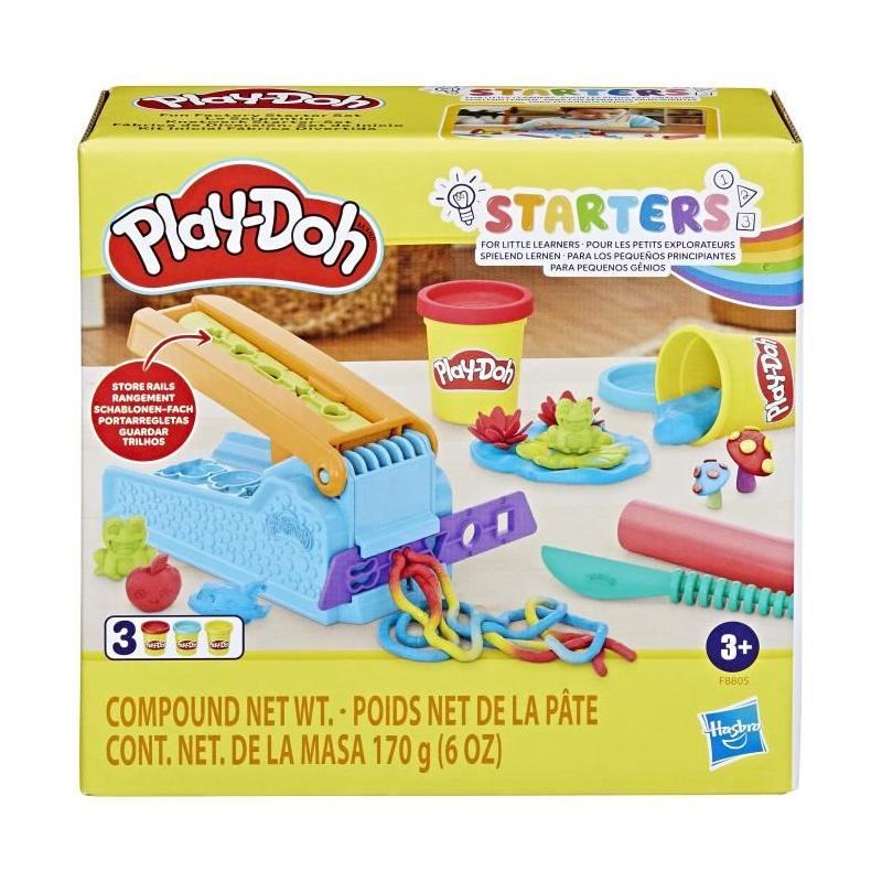 Ensemble créatif Play-Doh Le Serpentin: 3 pots, 10 formes fun
