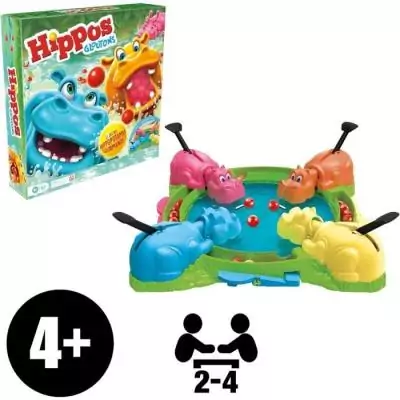 Hippos Gloutons : Jeu de société enfant pour des parties endiablées