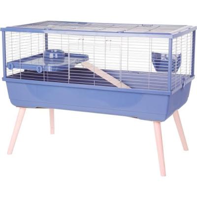 Cage pour cochon d'Inde surélevée Zolux 99x54x79cm - Bleu