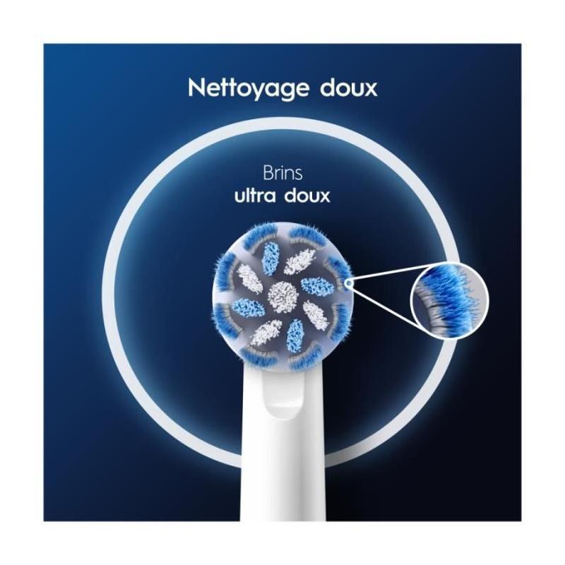 Brossettes Oral-B Pro Sensitive Clean, Lot De 3 - Format Pratique
