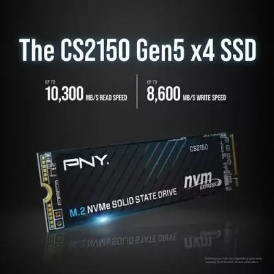 PNY - CS2150 1TB SSD interne M.2 - Compact et performant