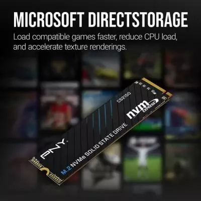 PNY - CS2150 1TB SSD interne M.2 - Compact et performant