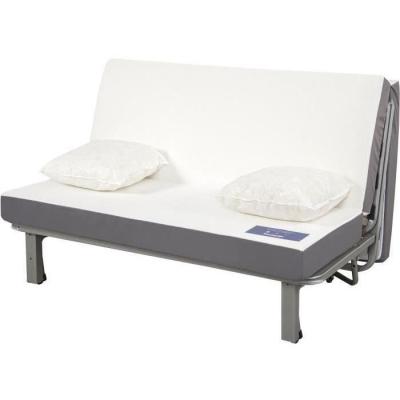 Banquette BZ 2 places Gris - Compact et confortable