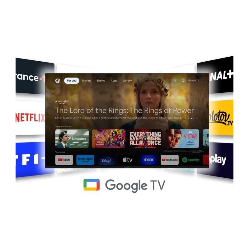 TV QLED 55" THOMSON 55QG4S14 - UHD 4K HDR10