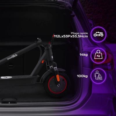 Trottinette électrique pliable UrbanGlide Ride 100 MAX - 350W - Noir