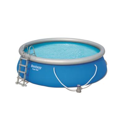 Bestway Fast Set Piscine autoportante Pool, set avec pompe 4.57m x 122cm
