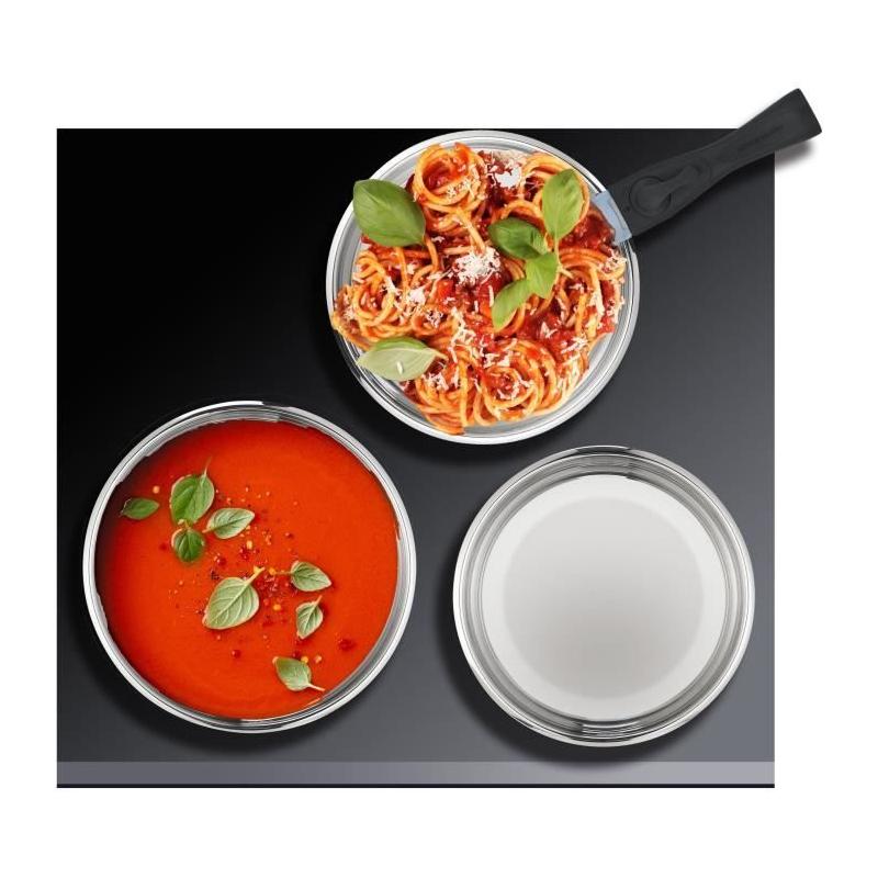 Ensemble cuisine induction - Arthur Martin - AM4485 - 10 pièces - Acier inoxydable