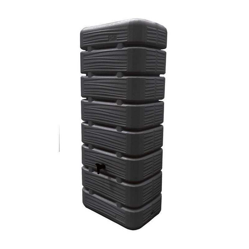 Récupérateur d'eau BELLI Dune 320L Anthracite - Kit complet
