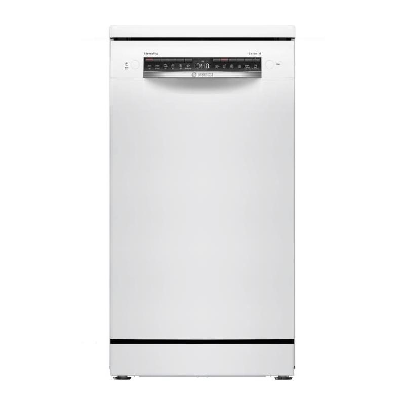 Lave-vaisselle BOSCH SPS4EMW24E - 10 couverts - Induction - Blanc