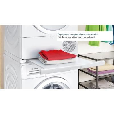 Sèche-linge Bosch WTH8300DFR SER4 - 8 kg - Blanc
