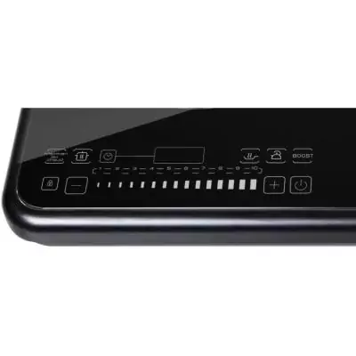 Table de cuisson posable 2 foyers induction Noir