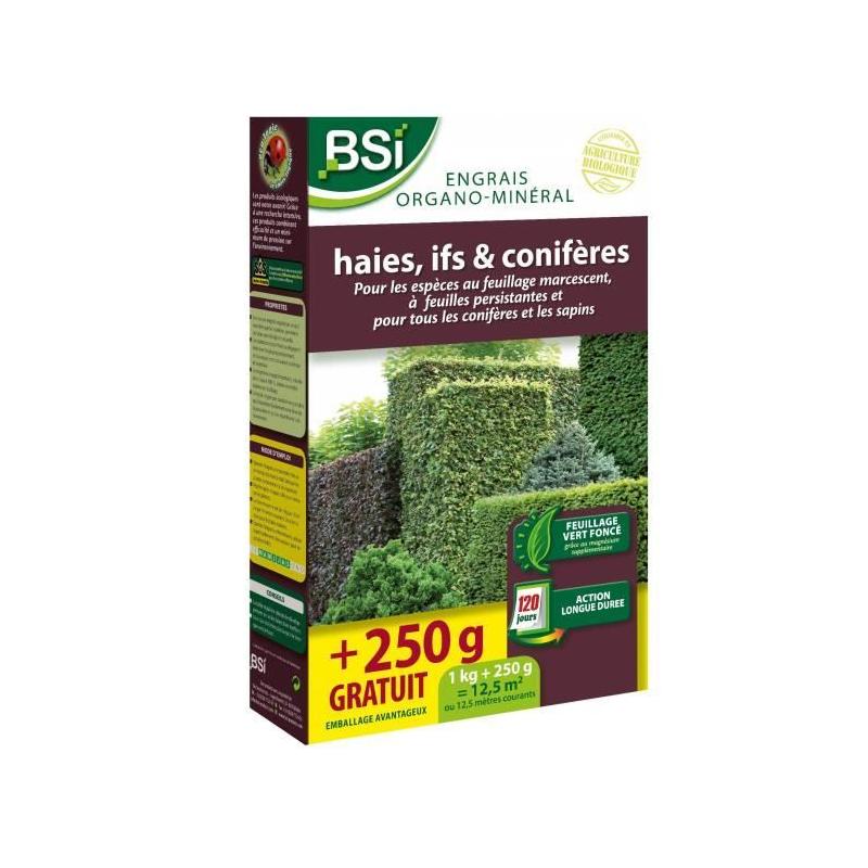 Engrais Bio pour Haies et Conifères - 1Kg + 250g offerts