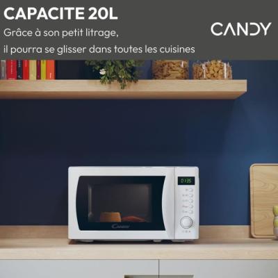 Micro-ondes Candy Idea CMWA20SDLW 700W 20L Blanc