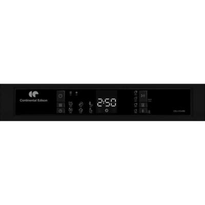 Lave-vaisselle pose libre Continental Edison 10 couverts Noir