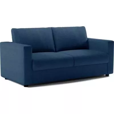 Canapé 3 places Delta Bleu Convertible Oeko-Tex Canapé 3 places Delta Bleu Convertible Oeko-Tex