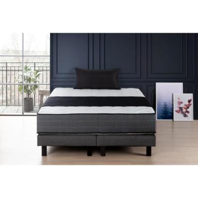 Ensemble matelas + sommiers 180x200 - Mousse mémoire - Ferme - 5 zones