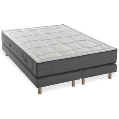 Ensemble matelas + sommiers 180x200 - Mousse mémoire - Ferme - 5 zones