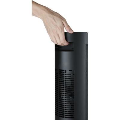 Chauffage céramique 2000W effet feu de bois - DOMO DO7345H - Noir