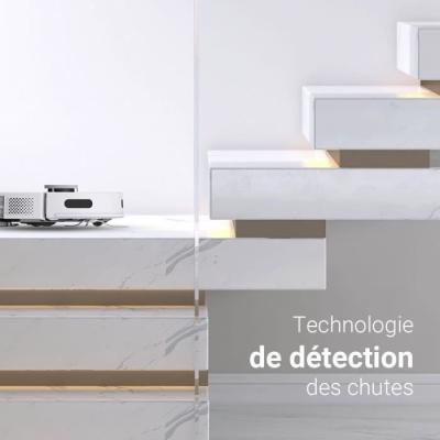 Aspirateur Robot EZVIZ RE5: Puissance 4000 Pa, Navigation LIDAR