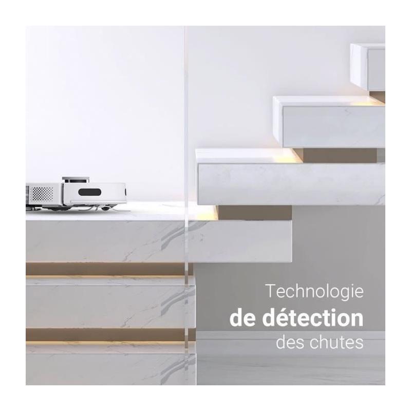 Aspirateur Robot EZVIZ RE5: Puissance 4000 Pa, Navigation LIDAR