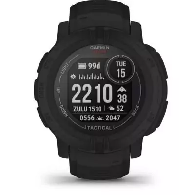 Montre connectée GARMIN Instinct 2 Solar Tactical Edition - Noir