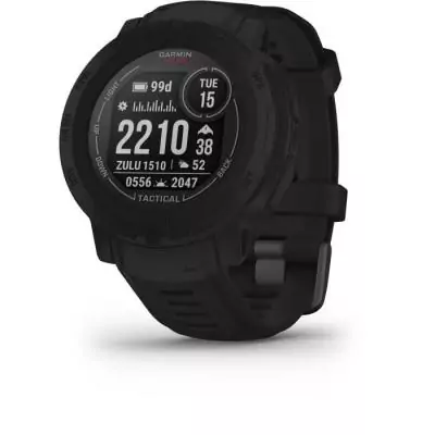 Montre connectée GARMIN Instinct 2 Solar Tactical Edition - Noir
