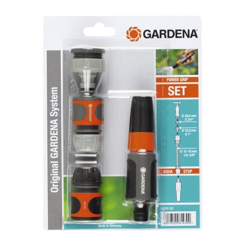 Kit de base GARDENA pour tuyau Ø13mm et Ø15mm