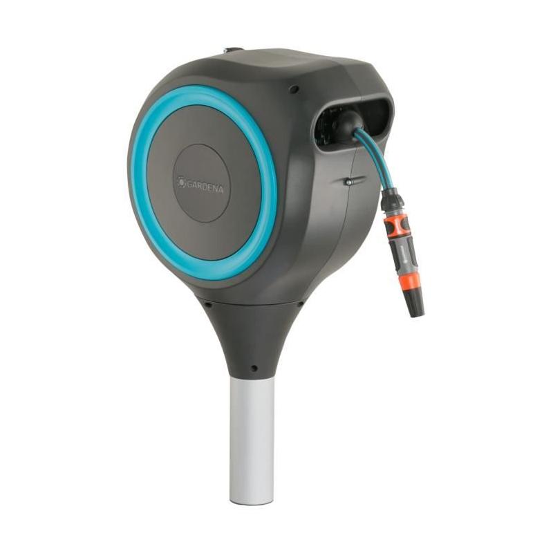 Dévidoir automatique sur pic RollUp S 15 m - GARDENA - Facilité d'enroulement