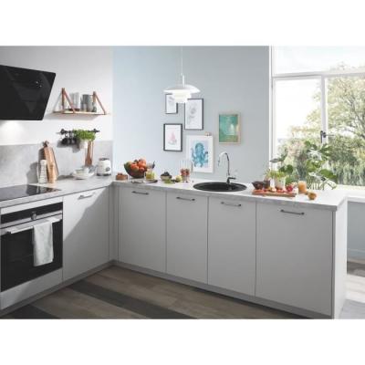 Evier GROHE K200 Noir - Design Rond - 1 bac