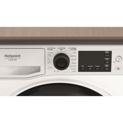 Lave-linge séchant Hotpoint NDB8635KFR - Performant et éco-responsable