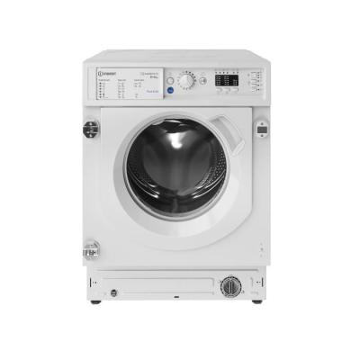 Lave-linge séchant encastrable Indesit - 8 à 6kg - Blanc