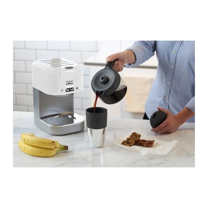 Cafetière filtre kMix Kenwood COX750WH Blanc - 1200W - 8 tasses