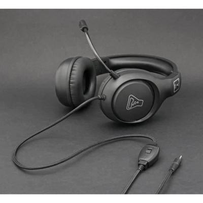 Casque Gamer Filaire The G-Lab KORP YTTRIUM - Microphone - Noir